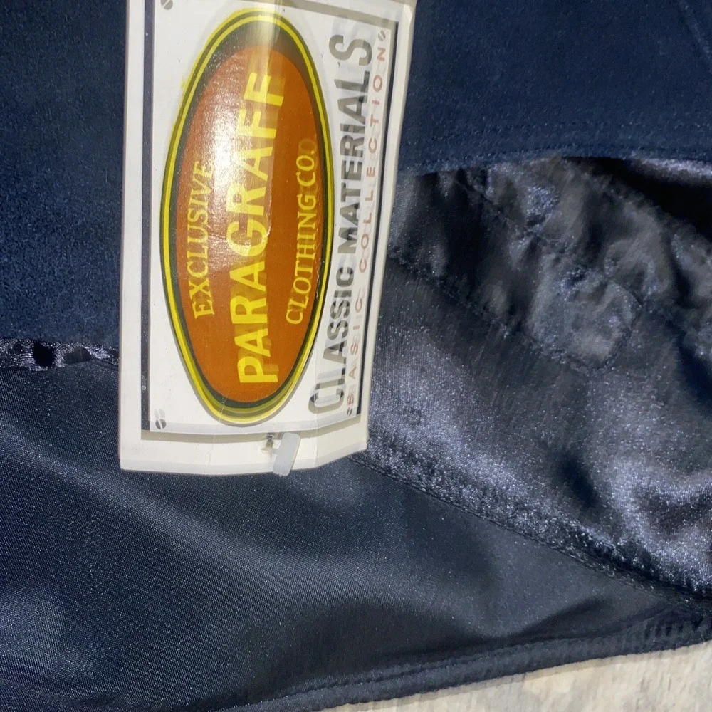 EXCLUSIVE‎ PARAGRAFF Black Mens Vest Size Large Suede Leather NEW WITH DEFECT